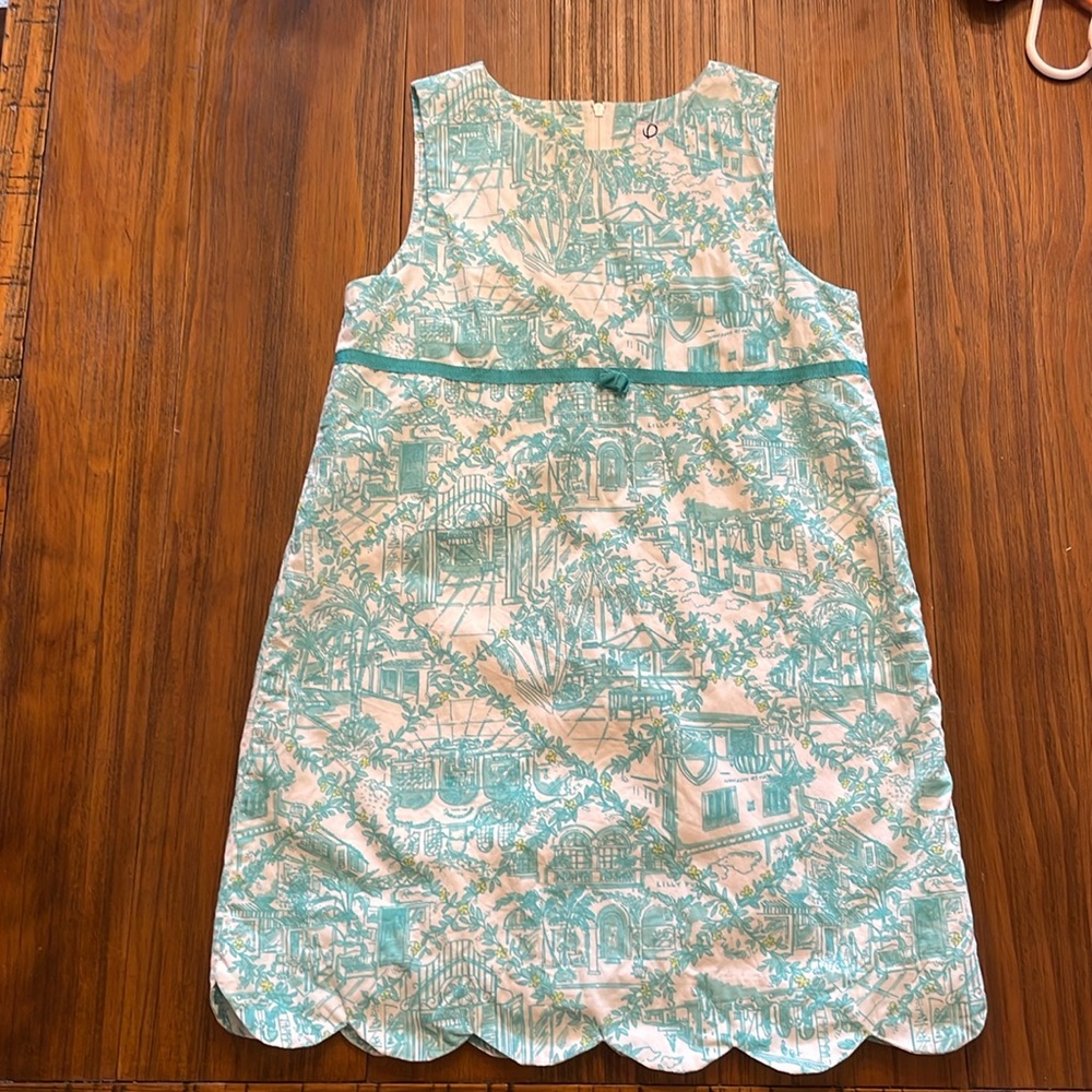 Lilly Pulitzer Shift Dress. 6X. EUC